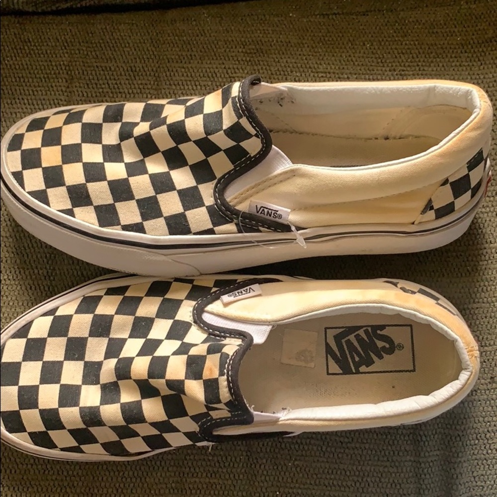 Checkered Vans